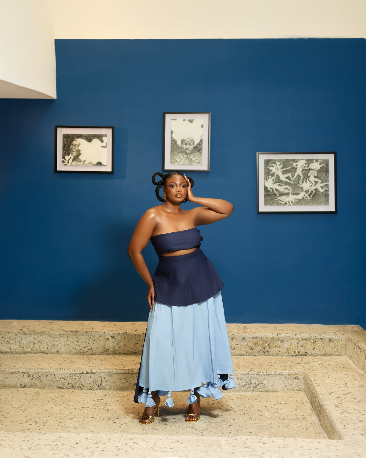 The Iris Tassle Skirt