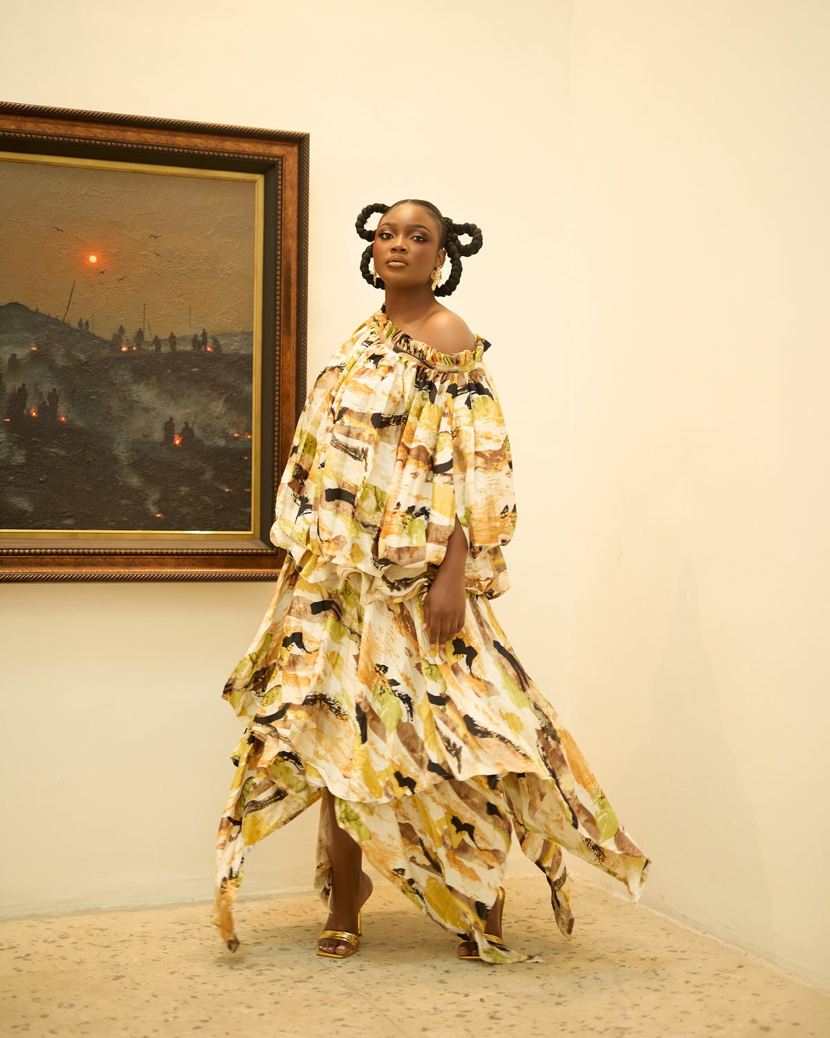 The Amber Bubble Dress