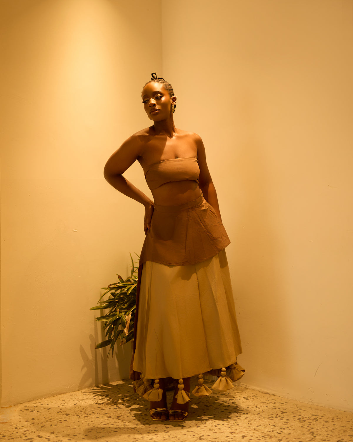 The Iris Tassle Skirt